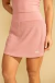 Short saia recorte rosa claro - comprar online