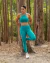 Cropped running vivo turquesa
