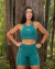 Short vivo running verde gardem