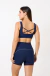 Top recorte running marinho - comprar online