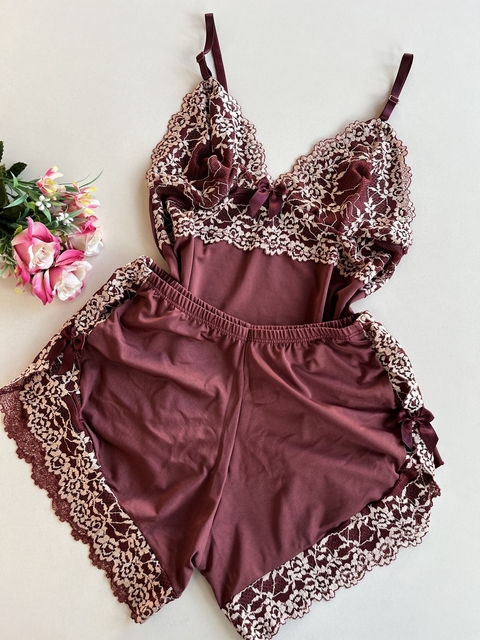 Short Doll Diandra Marsala