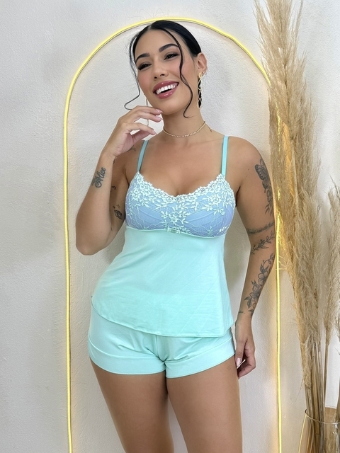 Short Doll Gabriela Verde - comprar online
