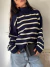 SWEATER POLERA MALÚ AZUL