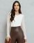 BLUSA TULE COM FORRO