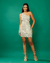VESTIDO PAETE DETALHE CINTURA