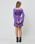 VESTIDO MANGA LONGA VISCOSE - CATBALOU