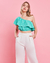 BLUSA CROPPED BABADO