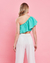 BLUSA CROPPED BABADO - comprar online