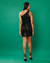 VESTIDO PAETE DETALHE CINTURA - comprar online