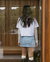 SAIA SHORT JEANS BRILHO - CATBALOU