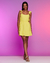 VESTIDO CURTO BABADO ALÇA - CATBALOU