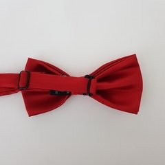 Gravata Borboleta Jacquard Lisa Vermelho na internet