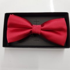 Gravata Borboleta Jacquard Lisa Vermelho - comprar online