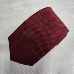 Gravata Slim Jacquard Lisa Trabalhado Marsala