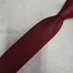 Gravata Slim Jacquard Lisa Trabalhado Marsala na internet