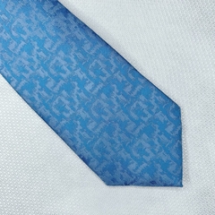 Gravata Semi-Slim Jacquard Trabalhada Azil Serenity - comprar online