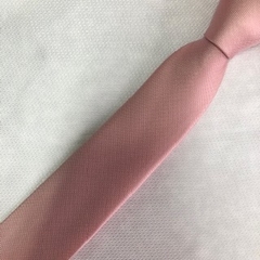 Gravata Semi- Slim Jacquard Lisa Trabalhada Rosé na internet