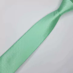 Gravata Clássica Jacquard Verde Claro Trabalhada - comprar online