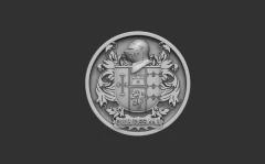 Anel Personalizado com Brasão em Prata - loja online