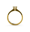 ANEL DE NOIVADO OURO AMARELO E DIAMANTE 20 PONTOS - LOVE 20 - comprar online