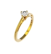 ANEL DE NOIVADO OURO AMARELO DIAMANTE DIAMANTE DE 30 PONTOS - TRUST30 - comprar online