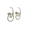 Earjacket em Prata banhado a Ouro 18K com Cristais - comprar online