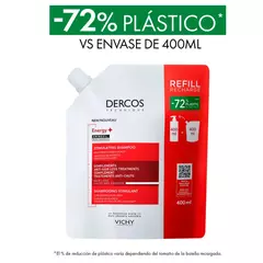 VICHY DERCOS SHAMPOO ANTICAIDA ENERGIZANTE REFILL 400ML - comprar online