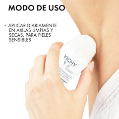 VICHY DESODORANTE ANTI-TRANSPIRANTE CALMANTE PIEL SENSIBLE 50GR - comprar online
