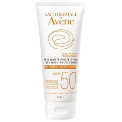AVENE Protector Solar Leche Mineral SPF50+ 100ml
