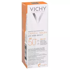 VICHY Capital Soleil UV Age Daily SPF 50 40 ml - comprar online