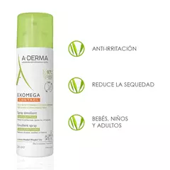a-derma exomega control spray emoliente x 200ml - comprar online