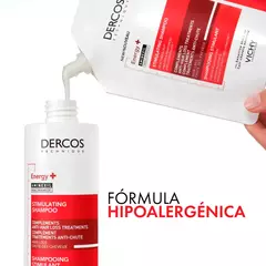 VICHY DERCOS SHAMPOO ANTICAIDA ENERGIZANTE REFILL 400ML - GrupoSarti
