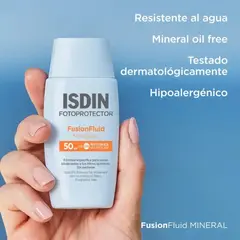 ISDIN fusion fluid mineral spf 50+ x50ml - comprar online