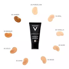 Imagen de VICHY DERMABLEND BASE FLUIDA TONO 45 GOLD 30ML
