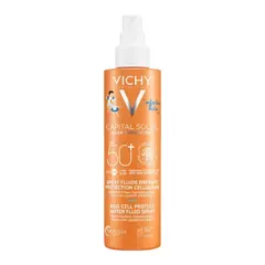 VICHY Ideal Soleil Spray Suave Niuños Rostro Y Cuerpo FPS 50+ 200 ml. - comprar online