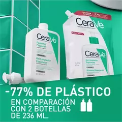 CERAVE REFILL LIMPIADOR ESPUMOSO 473ML - tienda online