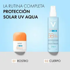 Imagen de VICHY CAPITAL SOLEIL uv aqua spray hidratante invisible fps 50+ x 200ml