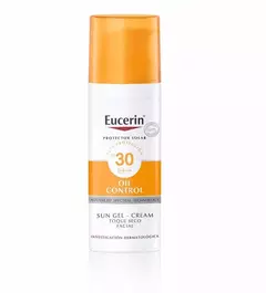 EUCERIN Sun Gel Crema Oil Control Toque Seco SPF 30 50ml - comprar online