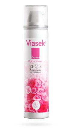 viasek espuma ph 3.5 x 75 ml.