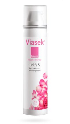 viasek espuma ph 6.8 x 75 ml.