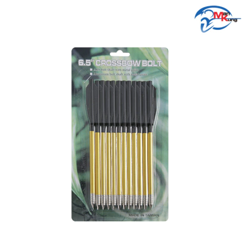 SET DE 12 FLECHAS DE ALUMINIO BALLESTIN 50lbs MAN KUNG