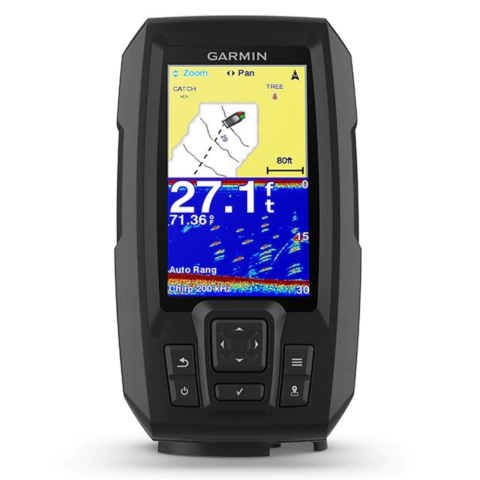 ECOSONDA GSP STRIKER PLUS 4 + TRANSDUCER GARMIN