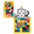 ENCENDEDOR ZIPPO 46586 GEOMETRIC PATTERN DESING - comprar online