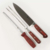SET GOURMET 3 PIEZAS CUCHILLO TRINCHE CHAIRA TRENTO en internet