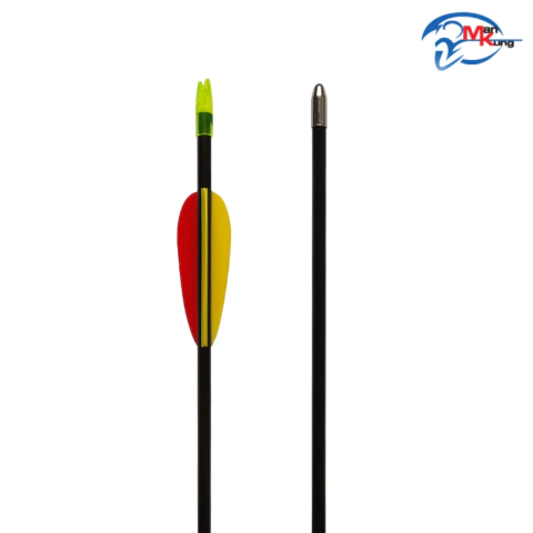 FLECHA FIBRA DE VIDRIO NEGRA 30" MAN KUNG