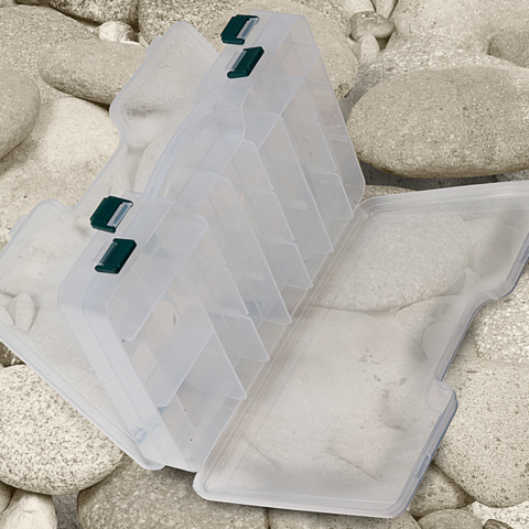 CAJA DE PESCA DOBLE 295x220x60 WATERDOG
