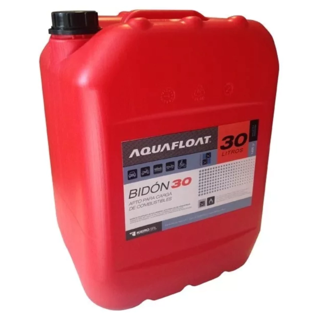 BIDON 30lts COMBUSTIBLE NACIONAL AQUAFLOAT