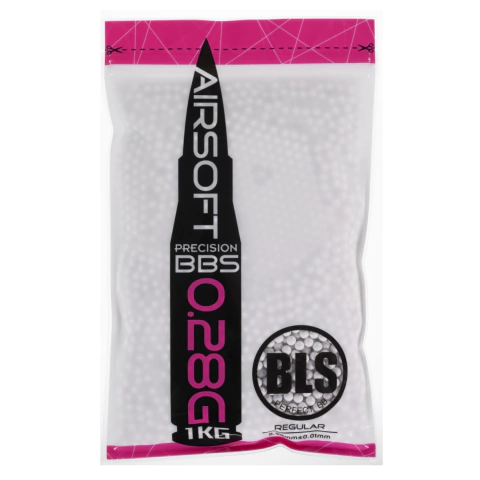 BALINES BBS 6mm 0.28grs PRECISION WHITE 1kg BLS