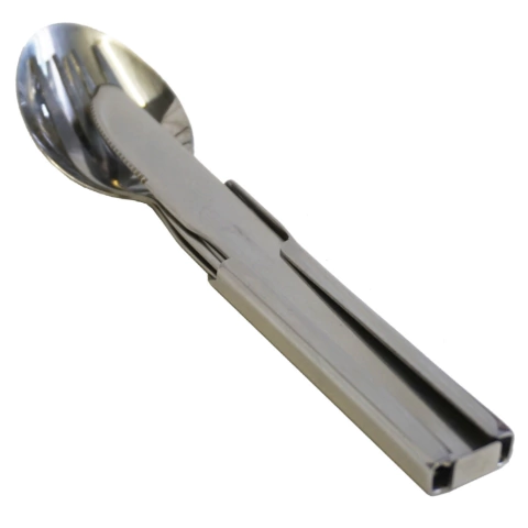 SET CUBIERTOS CAMPING 4 PIEZAS 9039/4C EL GORDO