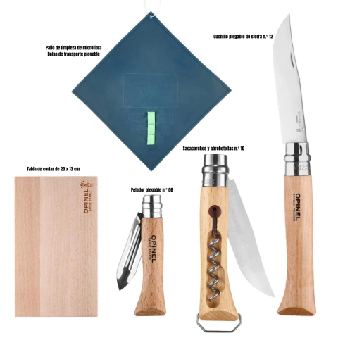 KIT DE COCINA NOMADE 5 PIEZAS OPINEL